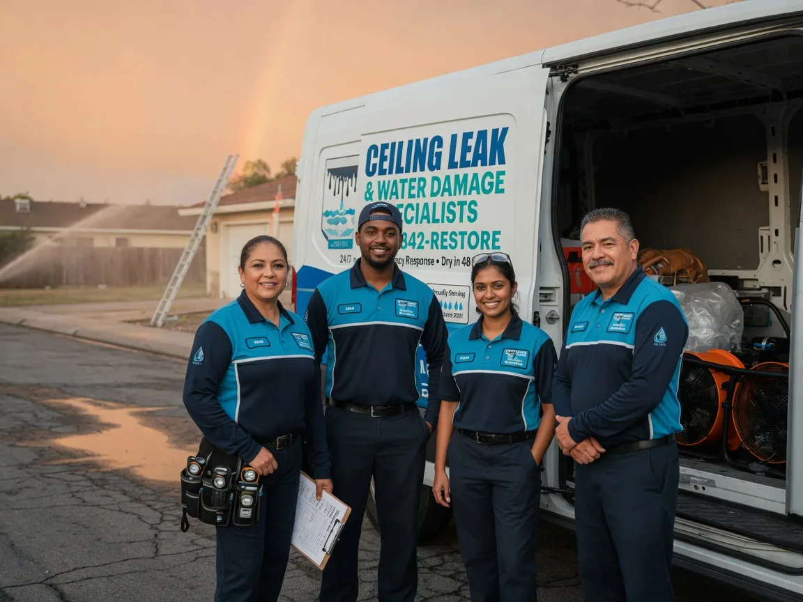 Ceiling Leak Cleanup company in Portland, OH