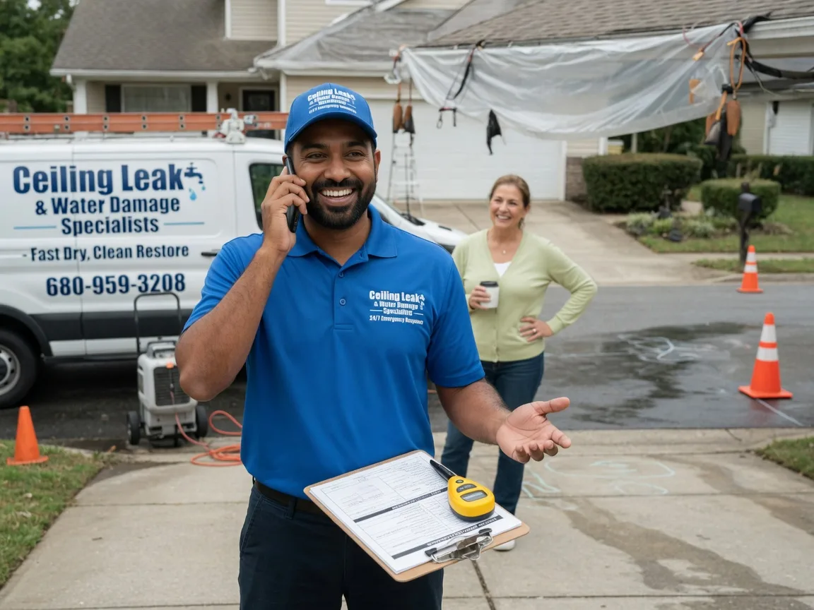 Ceiling Leak Cleanup Portland, OH FAQs
